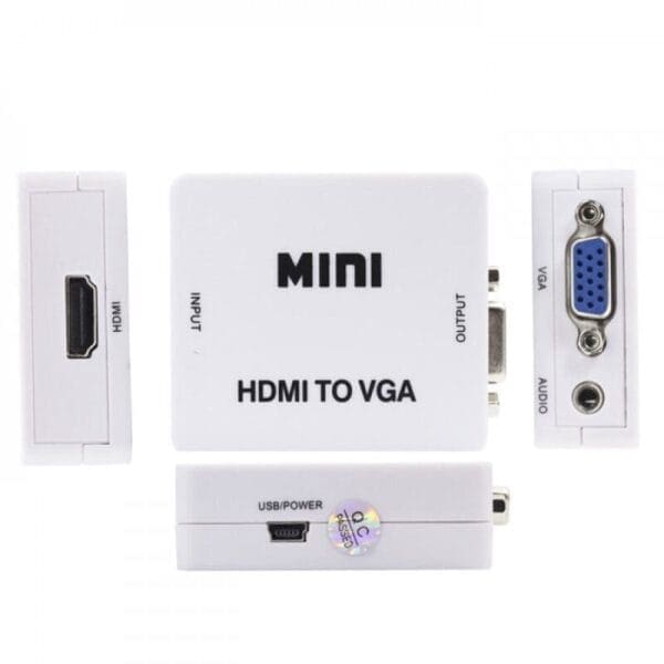 Adapter Box, HDMI-VGA, Ž-Ž, Teracell, črna - slika 3