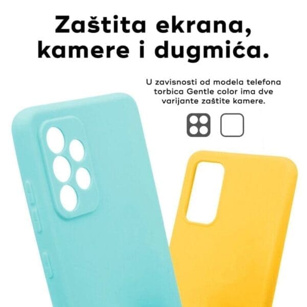 Ovitek Gentle Color za Samsung Galaxy S21+ G996, Teracell, turkizna - slika 4