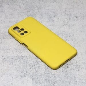 Ovitek Nano Silikon za Xiaomi Redmi 10, Redmi 10 Prime, Teracell, rumena