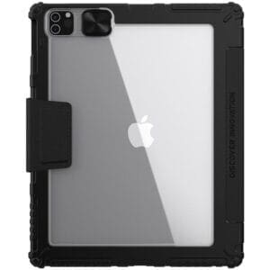 Ovitek za tablico Bumper Leather Pro za Apple iPad Pro 12.9 2020/2021/2022, Nillkin, črna