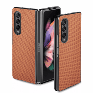 Ovitek Folding Case za Samsung Galaxy Z Fold 4, Teracell, rjava
