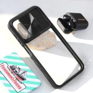 Ovitek CamShield za Samsung Galaxy A14 4G A145R, Galaxy A14 5G A146B, Teracell, črna