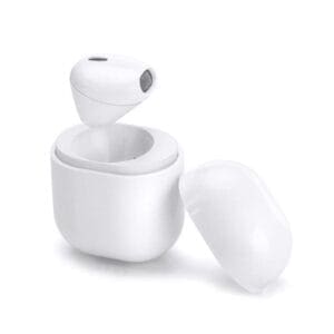 Earbud brezžična slušalka za iPhone, Bluetooth, Li-Ion, PiBlue, bela