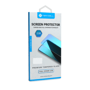 Zaščitno steklo za Nokia G22 Teracell, 2.5D full glue, črna in prozorna