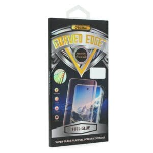 Zaščitno steklo ukrivljeno za Honor 90 Teracell, full glue, črna in prozorna