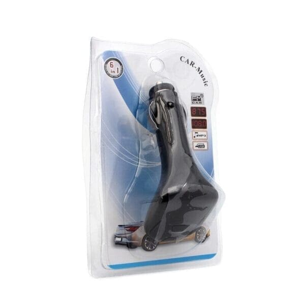 FM oddajnik CMP-002 MP3, 3.5mm AUX, Teracell, črna - slika 4