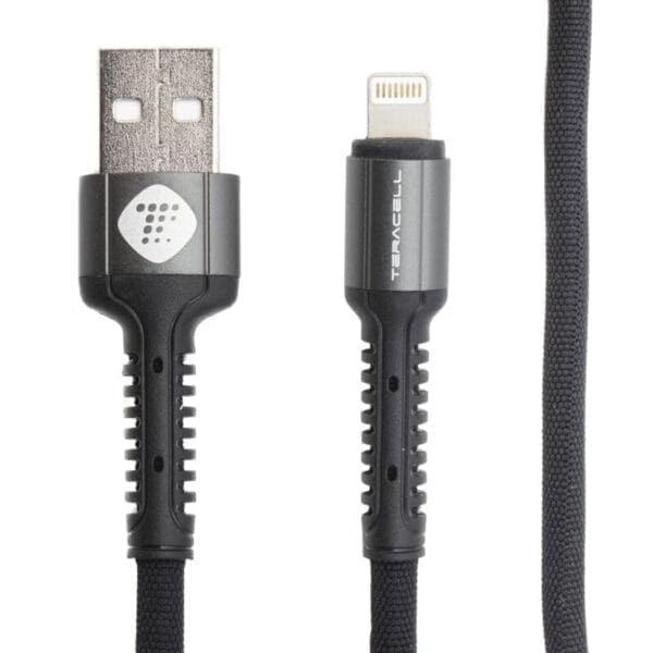 Podatkovni in polnilni kabel Evolution, iPhone lightning, Teracell, 1m, črna - slika 2