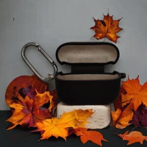 Etui za slušalke silikonski za Apple AirPods Pro 1/2, Teracell, črna