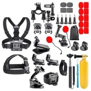 Nosilec za športne kamere Kit 44v1, Teracell, črna