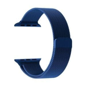 Pas za pametno uro metalik za Apple Watch 42/44/45 mm, Teracell, 42/44/45 mm, modra