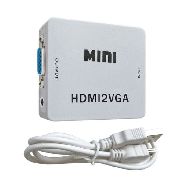 Adapter Box, HDMI-VGA, Ž-Ž, Teracell, črna - slika 2
