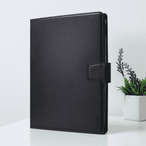 Preklopni Etui za tablico za Apple iPad 10.2 Hanman, Canvas ORG, črna