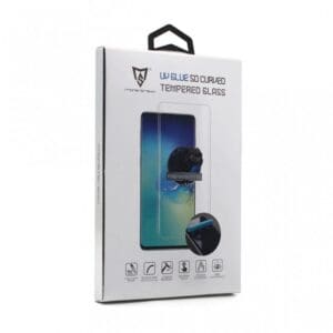 Zaščitno steklo ukrivljeno za Samsung Galaxy S22 Ultra 5G Monsterskin, UV Glue 5D, prozorna