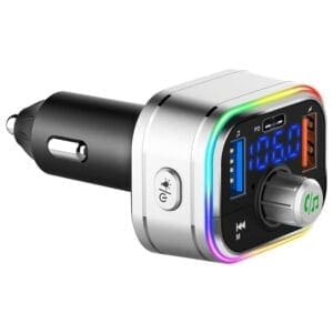 FM oddajnik BC62L, Bluetooth, Teracell, srebrna