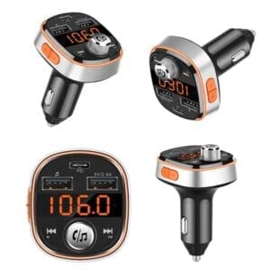 FM oddajnik BC51T, Bluetooth, Teracell, srebrna