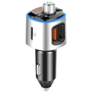 FM oddajnik BC58L, Bluetooth, Teracell, srebrna