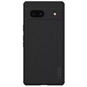 Ovitek Scrub Pro z zaščitno folijo za Google Pixel 7A, Nillkin, črna