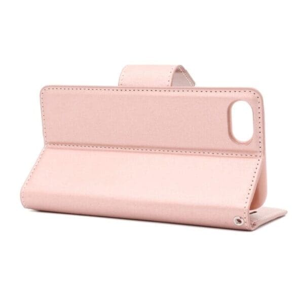 Preklopni Etui za Apple iPhone 8/7/SE 2022/2020 Hanman, Canvas ORG, roza - slika 5