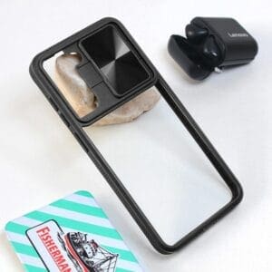 Ovitek CamShield za Samsung Galaxy S21 FE 5G G990B, Teracell, črna