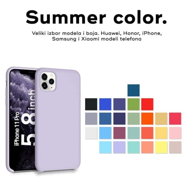 Ovitek Summer color za Samsung Galaxy A14 5G, Teracell, rdeča - slika 2