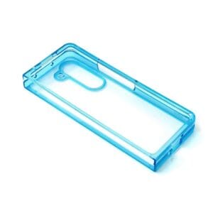 Ovitek Clear TPU za Samsung Galaxy Z Fold 5, Teracell, modra