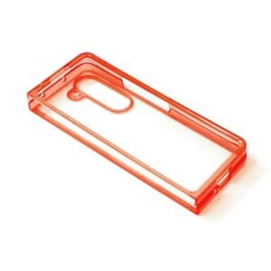 Ovitek Clear TPU za Samsung Galaxy Z Fold 5, Teracell, rdeča