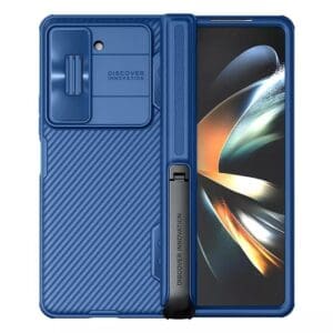 Ovitek CamShield Fold za Samsung Galaxy Z Fold 5, Nillkin, modra