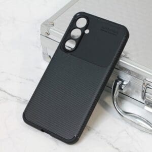 Ovitek Defender Carbon za Samsung Galaxy S23 FE S711U, Teracell, črna