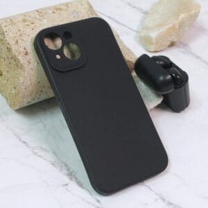 Ovitek 3D Camera za Apple iPhone 15, Teracell, črna