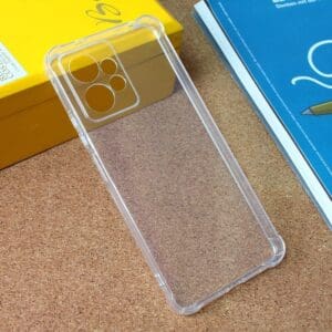 Ovitek Ice Cube za Xiaomi Redmi Note 12 4G, Teracell, prozorna