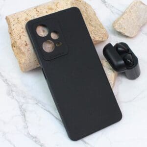 Ovitek 3D Camera za Xiaomi Redmi Note 12 Pro 5G, Teracell, črna