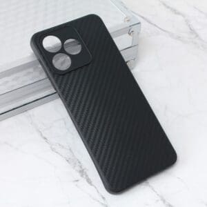 Ovitek Carbon fiber za Realme C51, C53, Teracell, črna