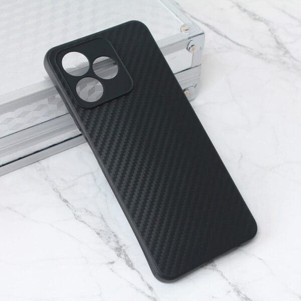 Ovitek Carbon fiber za Realme C51, C53, Teracell, črna