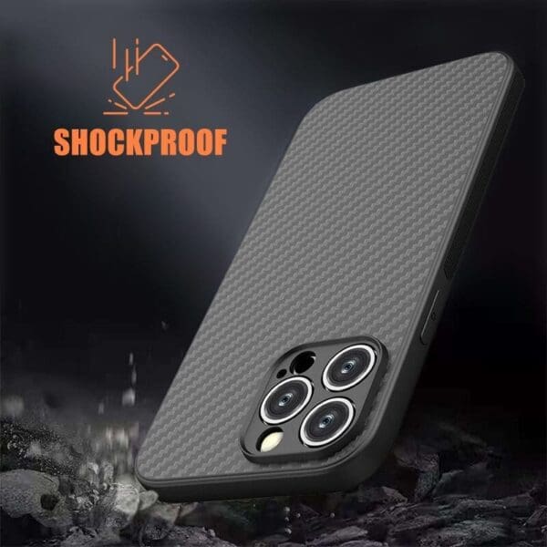 Ovitek Carbon fiber za Realme C51, C53, Teracell, črna - slika 4