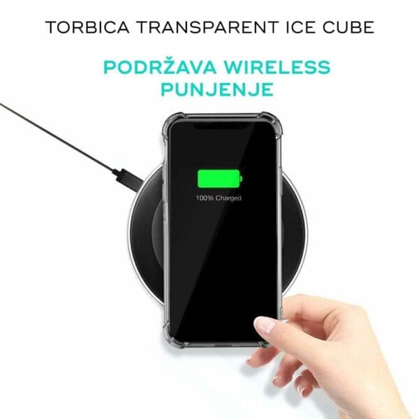 Ovitek Ice Cube za Realme C51, C53, Teracell, prozorna - slika 4