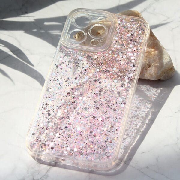 Ovitek Glitter S za Apple iPhone 14 Pro Max 6.7, Teracell, roza