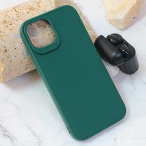 Ovitek 3D Camera za Apple iPhone 15 6.1, Teracell, zelena