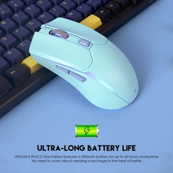 Miška WGC2 Venom II, Wireless, Fantech, modra - slika 7