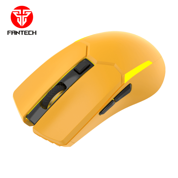 Miška WGC2 Venom II, Wireless, Fantech, rumena - slika 2