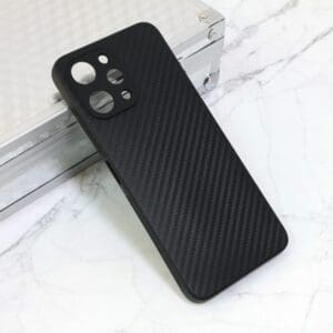 Ovitek Carbon fiber za Xiaomi Redmi Note 12 4G, Teracell, črna