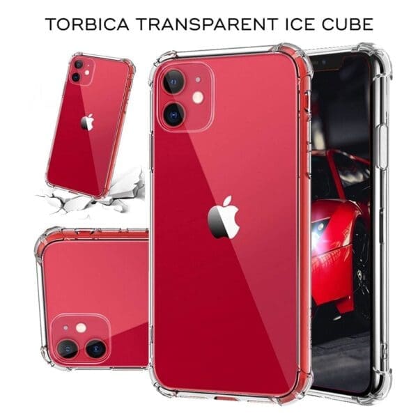 Ovitek Ice Cube za Realme C51, C53, Teracell, prozorna - slika 2