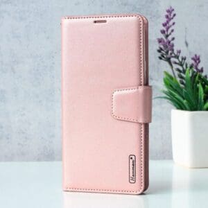 Preklopni Etui za Xiaomi Redmi Note 13 Hanman, Canvas ORG, roza