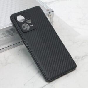 Ovitek Carbon fiber za Xiaomi Redmi Note 12 Pro Plus, Teracell, črna