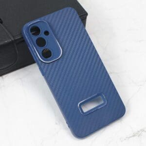 Ovitek Carbon Stripe za Samsung Galaxy S23 FE, Teracell, modra