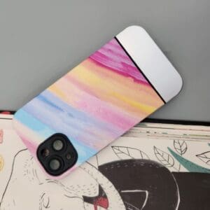 Ovitek Art type 2 za Apple iPhone 14 6.1, Teracell, roza