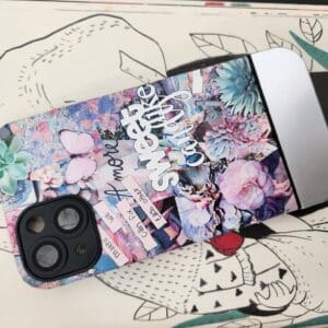 Ovitek Art type 3 za Apple iPhone 14 6.1, Teracell, srebrna