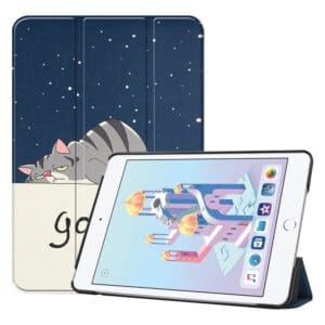 Preklopni Etui za tablico za Apple iPad mini 5 Teracell, Ultra Slim, črna in bela