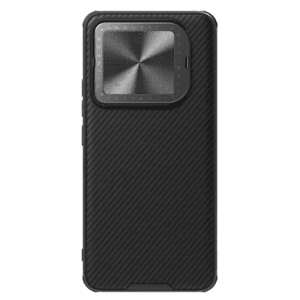 Ovitek CamShield Prop in naklonom za Xiaomi 14 Pro, Nillkin, črna