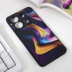 Ovitek Abstract za Xiaomi Redmi Note 13 Pro, Teracell, vijolična