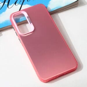 Ovitek Clear za Samsung Galaxy A35 5G A356B, Teracell, roza